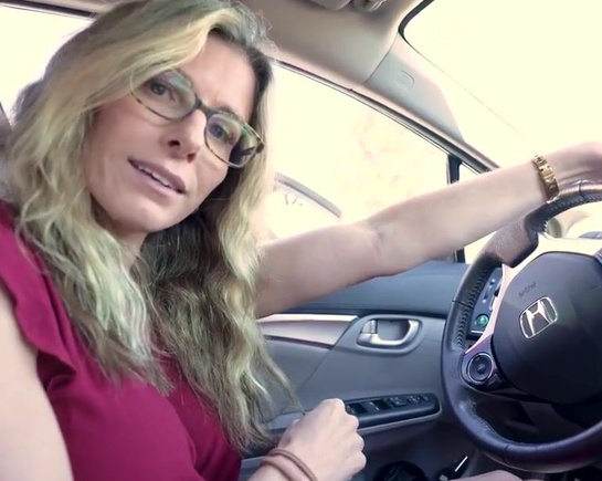 Кремпай с мачехой во время семейного путешествия