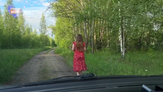 Девушка с села не отказалась от секса