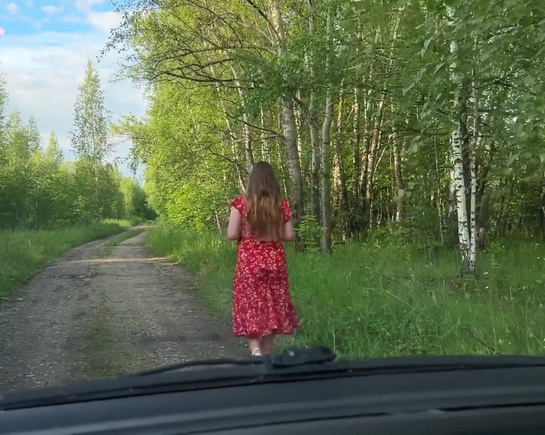 Девушка с села не отказалась от секса